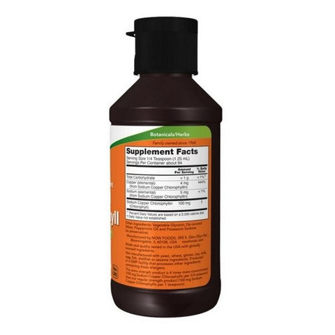 Now Foods, Chlorophyll Liquid Extra Strength Mint, 4 Oz