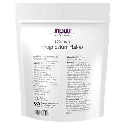 Now Foods, Magnesium Flakes, 26.5 Oz Now Foods