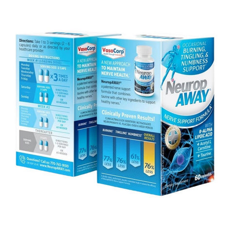 Neuropaway, Nerve Support, 60 Capsules