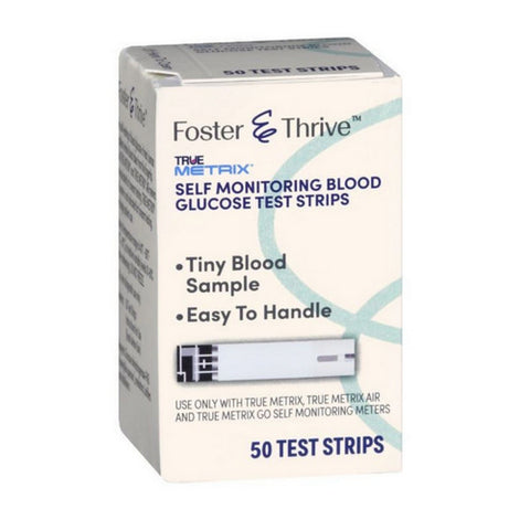 Glucose Test Strip 50 Count by True Metrix