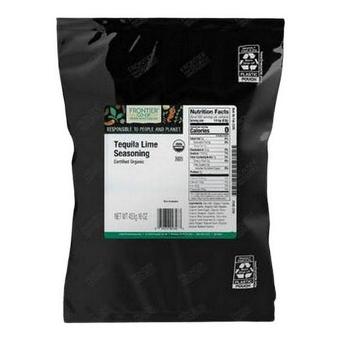 Frontier Coop, Organic Tequila Lime Seasoning, 1 Lb