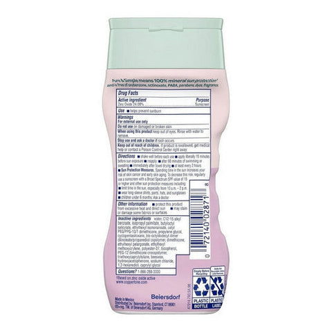 Coppertone, Pure And Simple Baby Mineral Sunscreen Lotion Spf 50, 6 Oz
