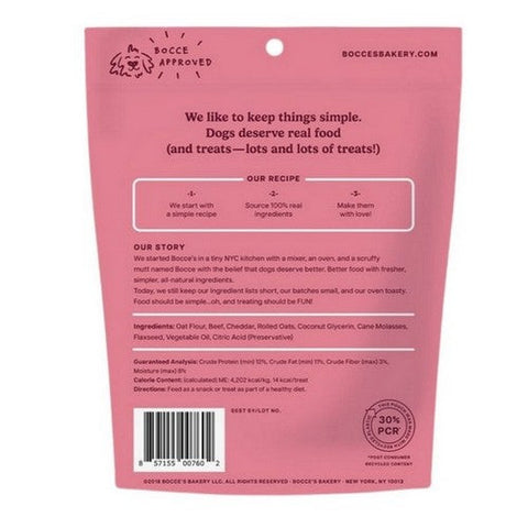 Bocce's Bakery, Say Moo Soft And Chewy Treats, 6 Oz