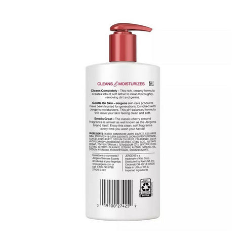 Jergens, Extra Moisturizing Hand Wash Cherry Almond, 8.3 Oz