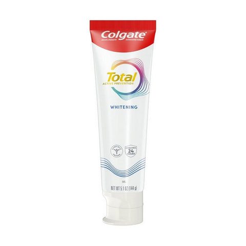 Colgate, Total Whitening Toothpaste Gel Mint, 5.1 Oz