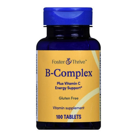 Foster And Thrive, Vitamin B-Complex, 100 Tabs Foster And Thrive
