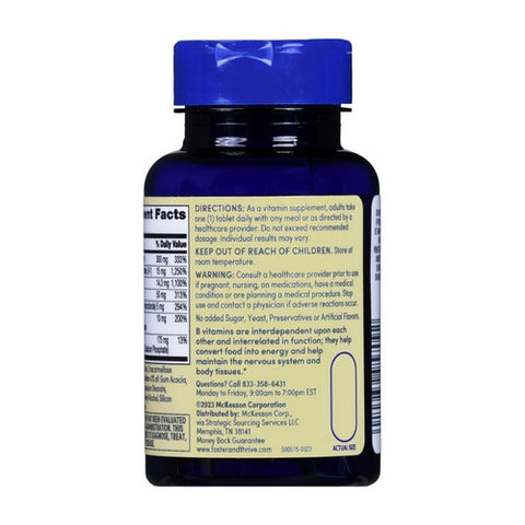 Foster And Thrive, Vitamin B-Complex, 100 Tabs