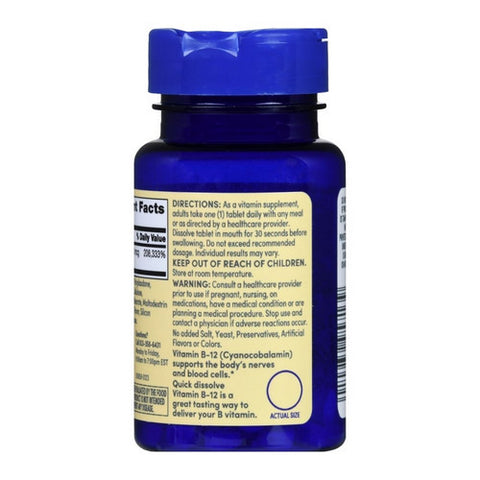 Foster And Thrive, Vitamin B-12, 500 Mcg, 60 Tabs