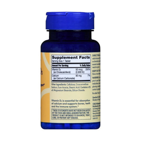 Foster And Thrive, Vitamin D3, 50 Mcg, 250 Tabs