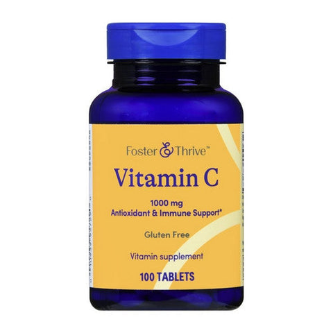 Foster And Thrive, Vitamin C, 1000 Mg, 100 Tabs Foster And Thrive