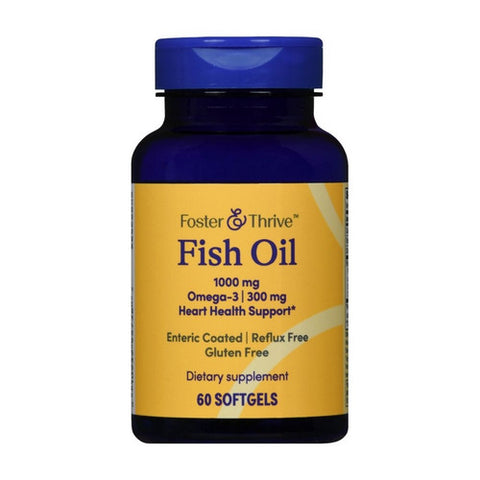 Foster And Thrive, Fish Oil, 1000 Mg, 60 Softgels Foster And Thrive