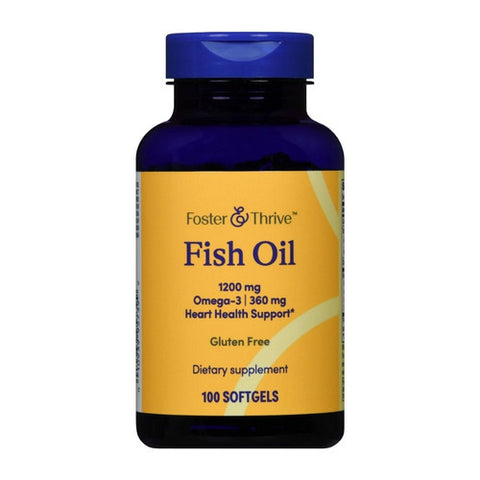 Foster And Thrive, Fish Oil, 1200 Mg, 100 Softgels