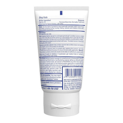 Psoriasin, Extra Strength 2% Coal Tar Deep Moisturizing Ointment Tube, 4.2 Oz