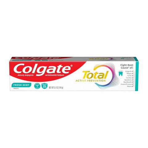 Colgate, Total Toothpaste Gel Fresh Mint Stripe, 5.1 Oz