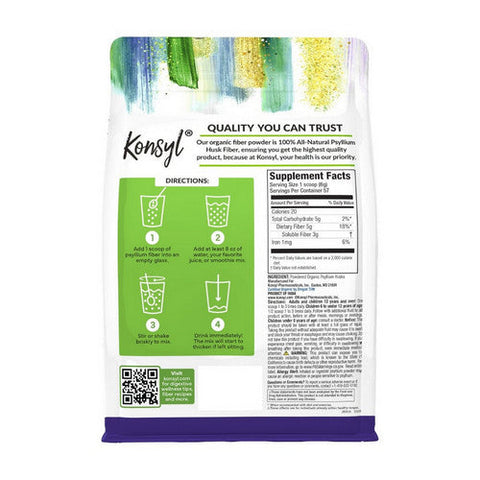 Konsyl, Daily Psyllium Fiber Original Formula, 300 Grams Konsyl