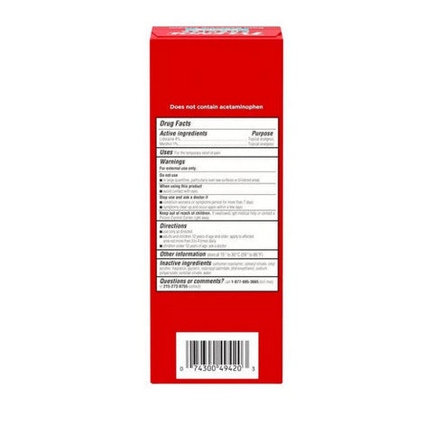 Tylenol, Precise Pain Relieving Cream Lightly Scented Cooling, 4 Oz Tylenol