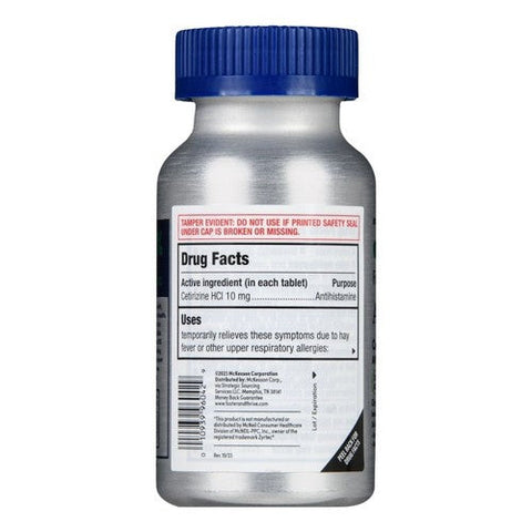 Foster And Thrive, Allergy Relief Cetirizine Hcl, 10 Mg, 120 Tabs Foster And Thrive