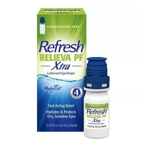 Refresh, Relieva Pf Xtra Lubricant Eye Drops, 0.33 Oz Refresh