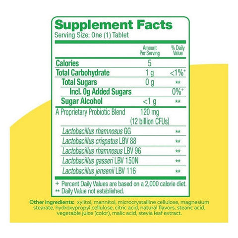 Culturelle, Women's Wellness Probiotic Chewable Mixed Fruit Flavor, 30 Tablets Culturelle