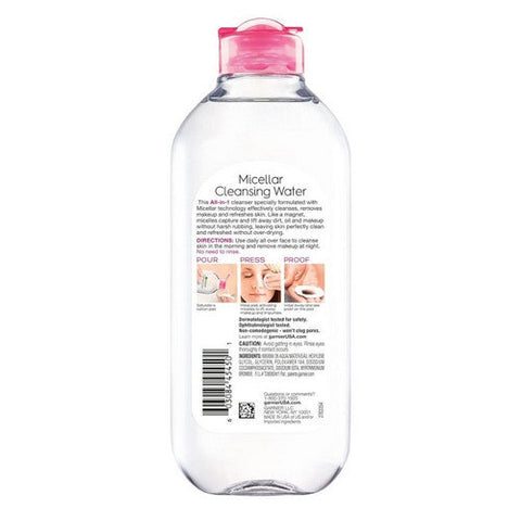 Garnier Fructis, Garnier Skinactive Micellar Cleansing Water, 13.5 Oz Garnier Fructis