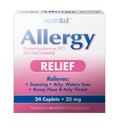 Allergy Relief 24 Capsules by Health A2Z