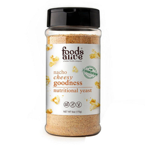 Foods Alive, Nutritional Yeast Nacho Cheesy Goodness, 6 Oz Foods Alive