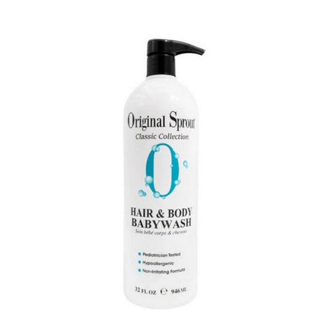 Original Sprout, Classic Collection Hair And Body Baby Wash, 32 Oz