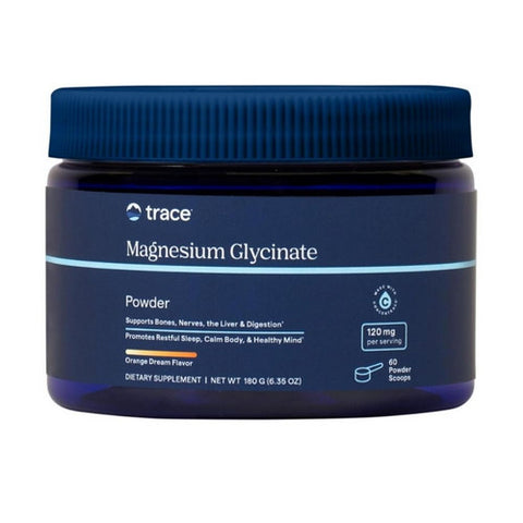 Trace Minerals, Magnesium Glycinate Orange Dream, 180 Grams