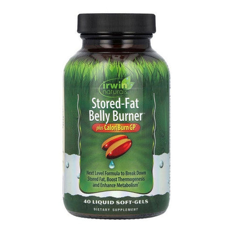 Irwin Naturals, Stored Fat Belly Burner plus Calori Burn GP, 40 Liquid Softgels Irwin Naturals