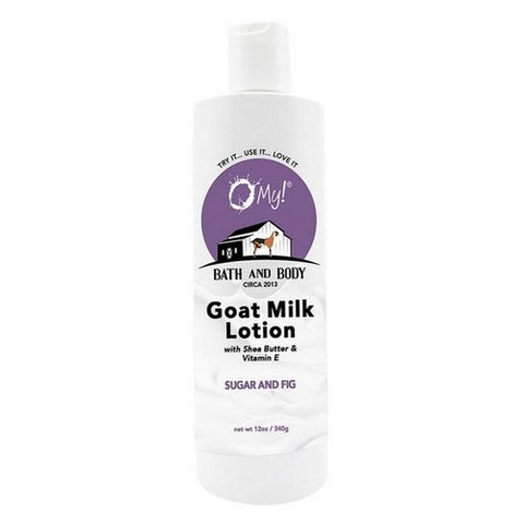 O MY!, Goat Milk Lotion Sugar And Fig, 12 Oz