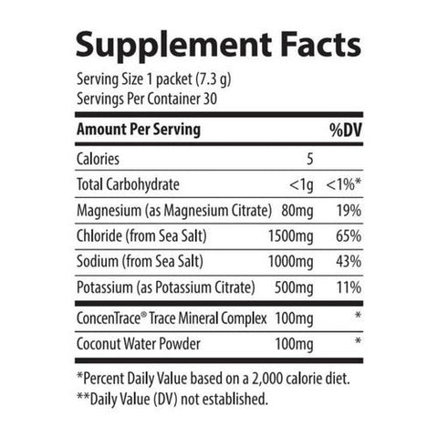 Trace Minerals, ZeroLyte Salty Mango, 30 Count Trace Minerals