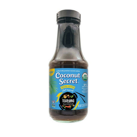 Coconut Secret, Teriyaki Sauce And Marinade, 12.35 Oz (Case Of 6)
