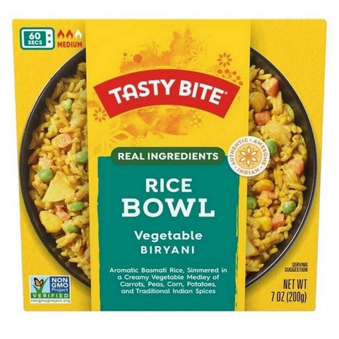 Tasty Bite, Rice Bowl Vegetable Biryani, 7 Oz (Case Of 6)