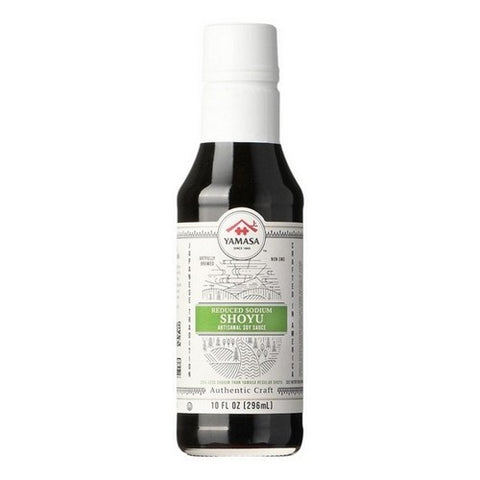 Yamasa, Shoyu Soy Sauce Reduced Sodium, 10 Oz (Case Of 6)