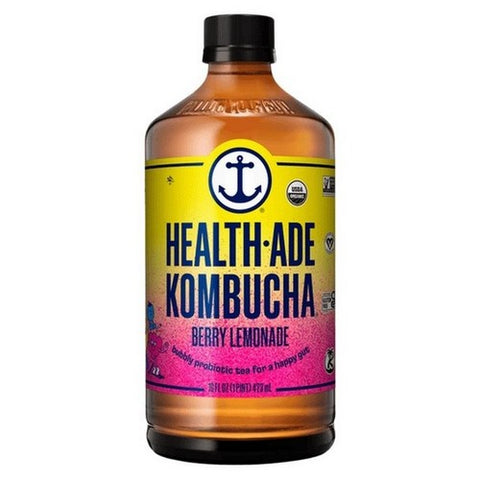Health-Ade, Kombucha Berry Lemonade, 16 Oz (Case Of 12)