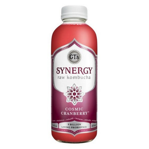 GT's, Enlightened Synergy Cosmic Cranberry, 16 Oz(Case Of 12)