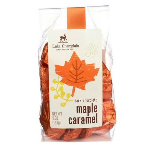 Lake Champlain, Dark Chocolate Maple Caramels, 5 Oz (Case Of 12)