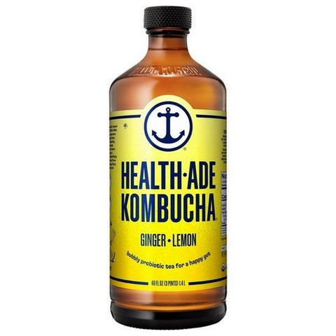 Health-Ade, Ginger Lemon Kombucha, 48 Oz (Case Of 6)