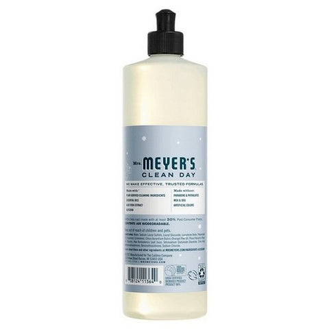 Mrs. Meyer's, Liquid Dish Soap Snow Drop, 16 Oz (Case Of 6)