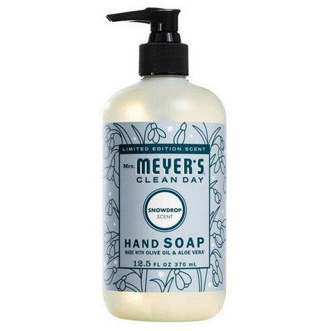 Mrs. Meyer's, Liquid Hand Soap Snow Drop, 12.5 Oz (Case Of 6) Mrs. Meyer's