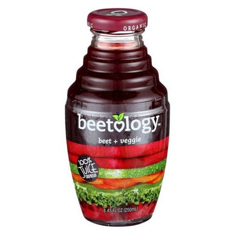 Beetology, Organic Beet And Veggie Juice, 8.45 Oz (Case Of 6)