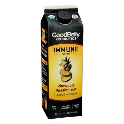 Good Belly, Organic Goodbelly Pineapple Juice Infused With Spice, 32 Oz (Case Of 6)