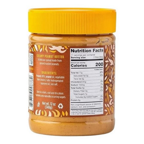 Good Good, Peanut Butter Creamy Low Carb, 12 Oz (Case Of 6)