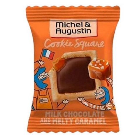 Michel Et Augustin, Cookie Milk Chocolate Caramel, 0.32 Oz (Case Of 180)