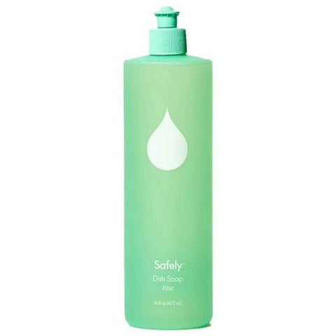 Safely, Liquid Dish Soap Rise Orange Flower And Jasmine, 16 Oz (Case Of 6)