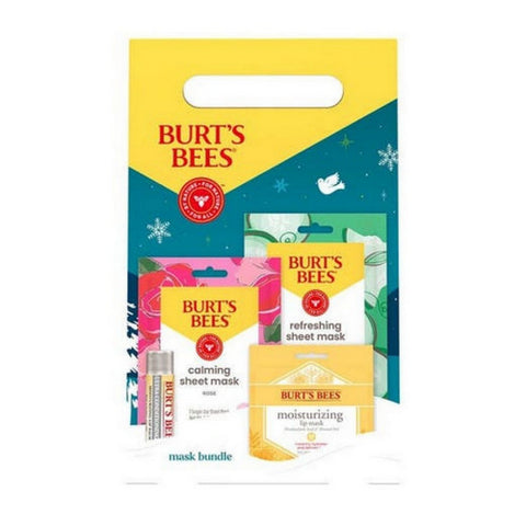 Burts Bees, Mask Bundle Gift Set, 4 Pack (Case Of 6) Burts Bees