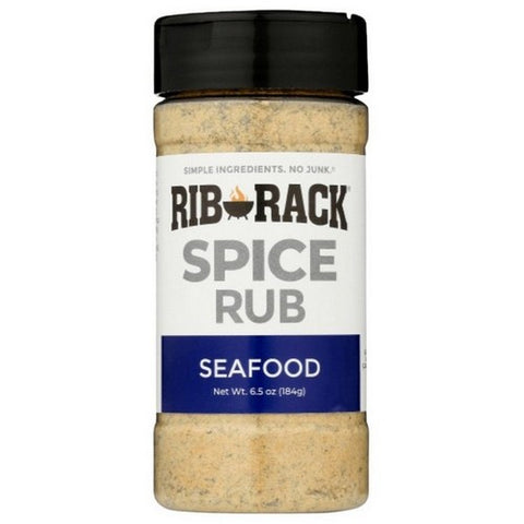 Rib Rack, Rub Seafood Spice, 6.5 Oz (Case Of 6)
