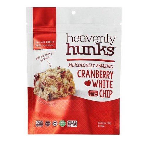Heavenly Hunks, Cranberry White Chip Bites, 6 Oz (Case Of 6)