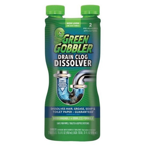 Green Gobbler, Drain Clog Dissolver, 31 Oz (Case Of 6)
