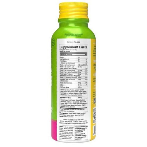 Brainjuice, Kids Dragon Berry Liquid Dietary Supplement, 2.5 Oz (Case Of 12)